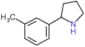 2-(3-Methylphenyl)pyrrolidine