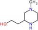 2-(4-methylpiperazin-2-yl)ethanol