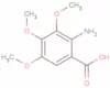 3,4,5-trimethoxyanthranilic acid