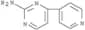 2-Pyrimidinamine, 4-(4-pyridinyl)-