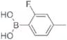 2-Fluoro-4-methylphenylboronic acid