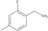 2-Fluoro-4-methylbenzenemethanamine