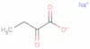 Butanoic acid, 2-oxo-, sodium salt (1:1)