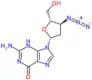 3'-azido-2',3'-dideoxyguanosine