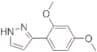 3-(2,4-DIMETHOXYPHENYL)-1H-PYRAZOLE