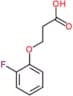 3-(2-fluorophenoxy)propanoic acid