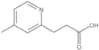 4-Methyl-2-pyridinepropanoic acid