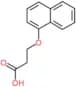 3-(naphthalen-1-yloxy)propanoic acid