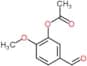 5-formyl-2-methoxyphenyl acetate