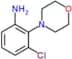 3-chloro-2-(morpholin-4-yl)aniline
