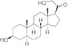 5-A-pregnane-3-B-21-diol-20-one