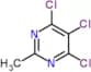 4,5,6-trichloro-2-methylpyrimidine