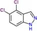 1H-indazole, 4,5-dichloro-