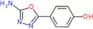 4-(5-Amino-1,3,4-oxadiazol-2-yl)phenol