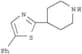 4-(5-Phenyl-2-thiazolyl)piperidine