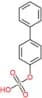 biphenyl-4-yl hydrogenato(2-) sulfate