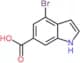 4-Bromo-1H-indole-6-carboxylic acid