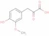 Vanilpyruvic acid