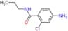 4-amino-2-chloro-N-propylbenzamide