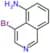 5-Isoquinolinamine,4-bromo-(9CI)