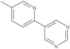 5-(5-Methyl-2-pyridinyl)pyrimidine