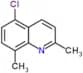 5-chloro-2,8-dimethyl-quinoline