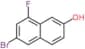 6-bromo-8-fluoronaphthalen-2-ol