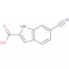 1H-Indole-2-carboxylic acid, 6-cyano-