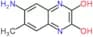 6-amino-7-methylquinoxaline-2,3-diol