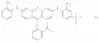 hydrogen 9-(2-carboxylatophenyl)-3-(2-methylanilino)-6-(2-methyl-4-sulphoanilino)xanthylium, monos…