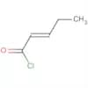 2-Pentenoyl chloride, (2E)-