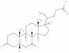 5B-cholanic acid 3,7-dione