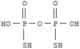 Thiodiphosphoric acid ([(HO)2P(S)]2O)