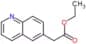 ethyl 2-(6-quinolyl)acetate