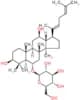 (3beta,6alpha,12beta,20E)-3,12-dihydroxydammara-20(22),24-dien-6-yl beta-D-glucopyranoside