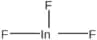 Indium fluoride (InF3)