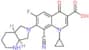 8-cyano-1-cyclopropyl-6-fluoro-7-[(4aS,7aS)-octahydro-6H-pyrrolo[3,4-b]pyridin-6-yl]-4-oxo-1,4-dih…