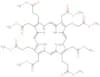 tetramethyl 3,8,13,18-tetrakis(2-methoxy-2-oxoethyl)-21H,23H-porphine-2,7,12,17-tetrapropionate
