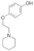 4-[2-(1-Piperidinyl)ethoxy]phenol