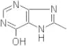 8-Methyl-7H-purin-6-ol