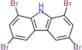 1,3,6,8-tetrabromo-9H-carbazole