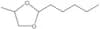 4-Methyl-2-pentyl-1,3-dioxolane