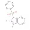 1H-Indole, 2,3-diiodo-1-(phenylsulfonyl)-