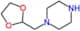 1-(1,3-Dioxolan-2-ylmethyl)piperazine
