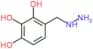 4-(hydrazinylmethyl)benzene-1,2,3-triol