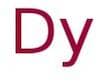 Dysprosium pieces, 99.9% (REO)