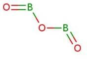 Boron oxide, 97.5% min, typically 98.5%