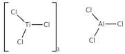 Titanium(III) chloride-Aluminum(III) chloride, TiCl{3} 76.0-78.5%