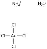 Ammonium tetrachloroaurate(III) hydrate, Premion™, 99.99% (metals basis)