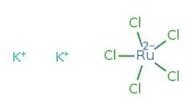 Potassium aquapentachlororuthenate(III), Premion™, 99.99% (metals basis), Ru 26.4% min